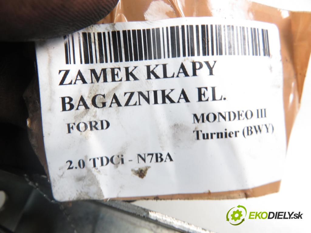 FORD MONDEO III Turnier (BWY) KOMBI 2006 1998,00 Zamki 1998,00 zámok dveří kufr EL. 3S71A43102AC