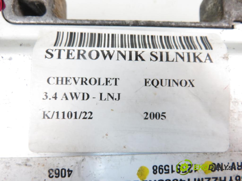 CHEVROLET EQUINOX SUV 2005 3350,00 Sterowniki silnika 3350,00 Riadiaca jednotka Motor 12591856;12581598