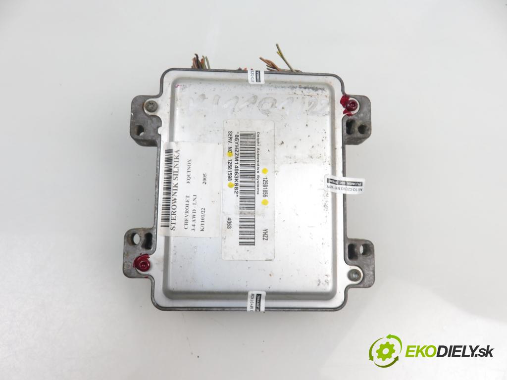 CHEVROLET EQUINOX SUV 2005 3350,00 Sterowniki silnika 3350,00 Riadiaca jednotka Motor 12591856;12581598