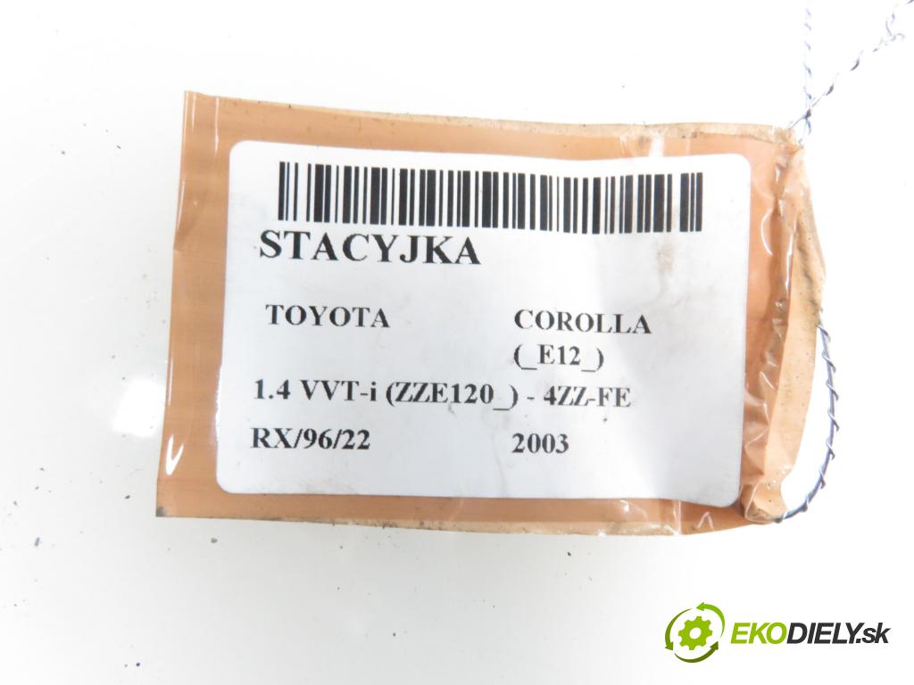 TOYOTA COROLLA (_E12_) HB 2003 1398,00 Stacyjki 1398,00 spinačka 45020024 (Spínacie skrinky a kľúče)
