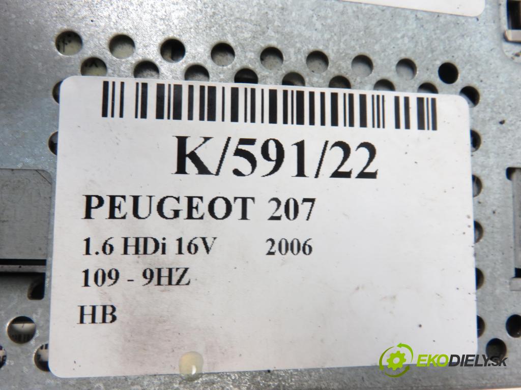 PEUGEOT 207 (WA_, WC_) HB 2006 1560,00 Radioodtwarzacze 1560,00 RADIO CD 96629712XT