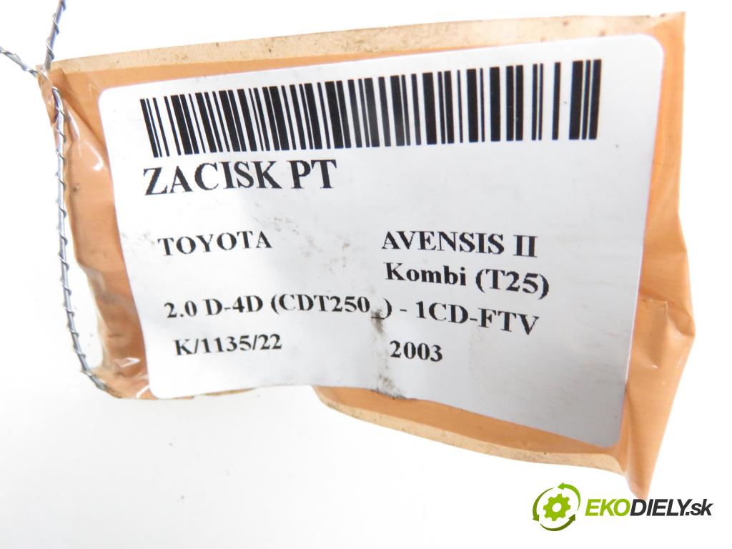 TOYOTA AVENSIS Kombi (_T25_) KOMBI 2003 1995,00 Zaciski 1995,00 Brzdič strmeň pravé zadné 