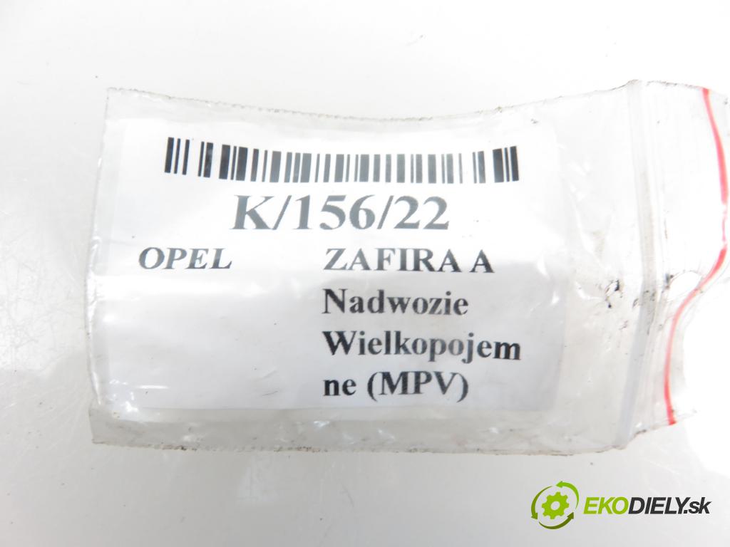 OPEL ZAFIRA A Nadwozie Wielkopojemne (MPV) (T98) MINIVAN 2000 1995,00 Przepływomierze 1995,00 váha vzduchu vzduchu F00C2G2030;0281002180