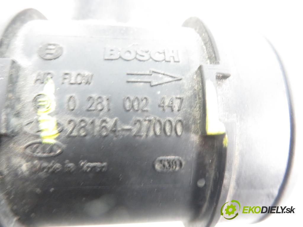 HYUNDAI SANTA FÉ I (SM) SUV 2002 1991,00 Przepływomierze 1991,00 váha vzduchu vzduchu F00C2G2048;0281002447;2816427000