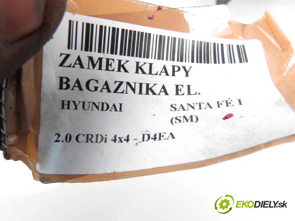 HYUNDAI SANTA FÉ I (SM) SUV 2002 1991,00 Zamki 1991,00 zámok dveří kufr MAN: