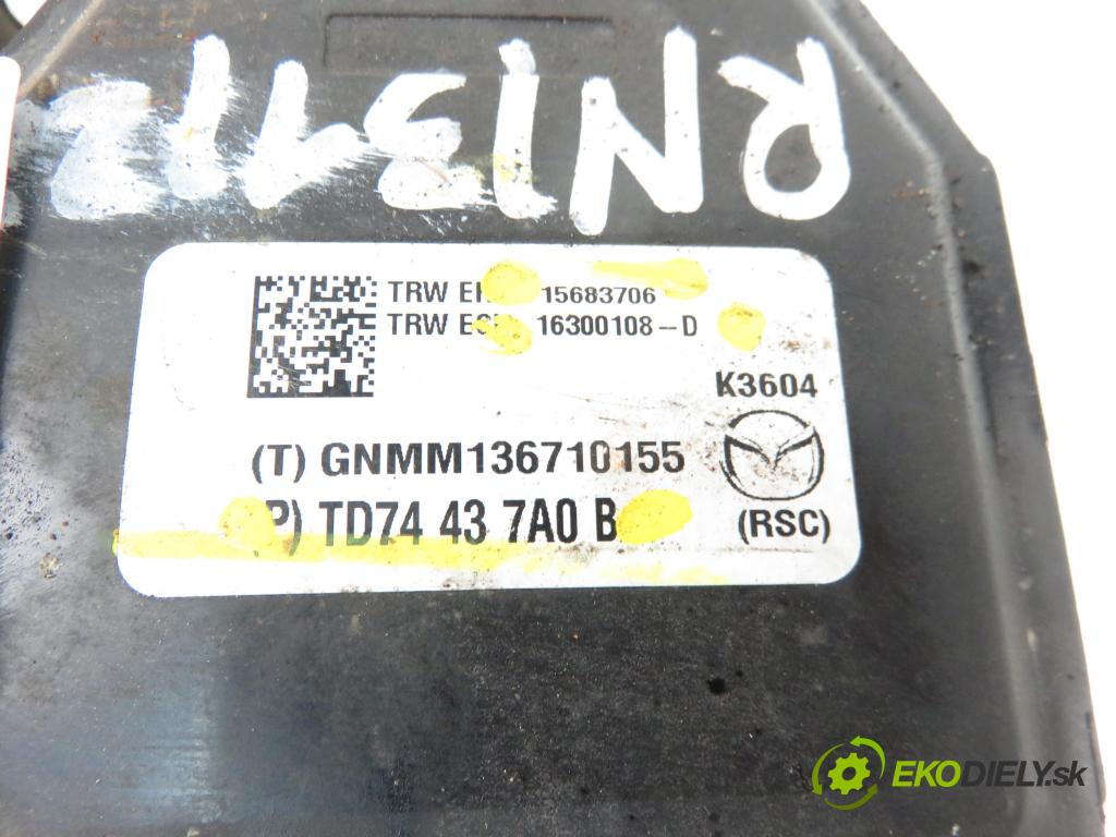 MAZDA CX-9 (TB) SUV 2008 3726,00 Sterowniki ABS 3726,00 Pumpa ABS TD74437A0B;15683706;16300108D (Pumpy ABS)