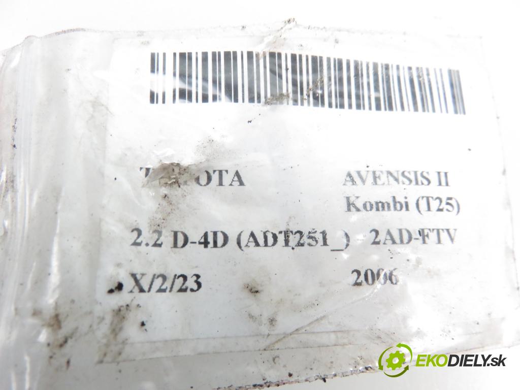 TOYOTA AVENSIS Kombi (_T25_) KOMBI 2006 2231,00 Zaciski 2231,00 Brzdič strmeň LT 
