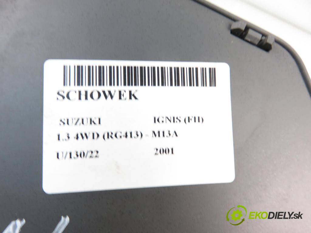 SUZUKI IGNIS (FH) HB 2001 1328,00 Schowki, półki 1328,00 Priehradka, kastlík 7342180G00