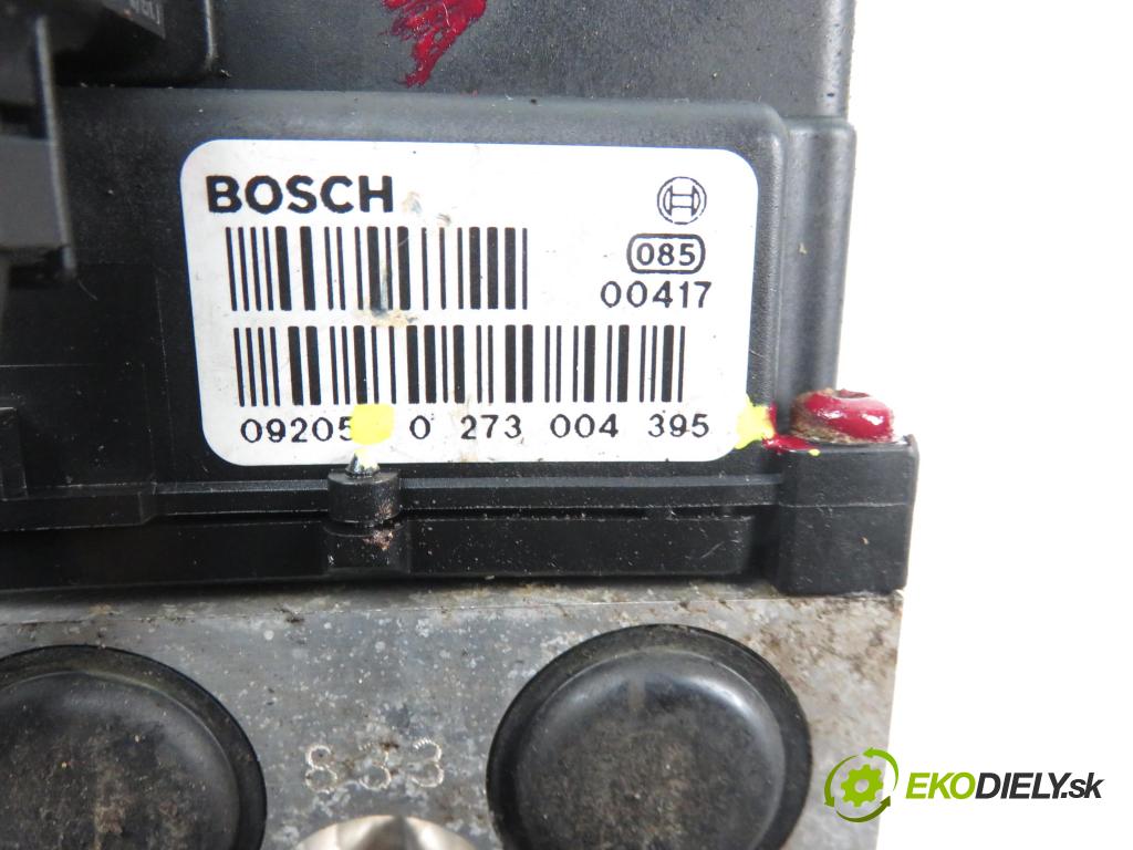 RENAULT SCENIC I (JA0/1_) MINIVAN 2001 1598,00 Sterowniki ABS 1598,00 Pumpa ABS 0273004395 (Pumpy ABS)