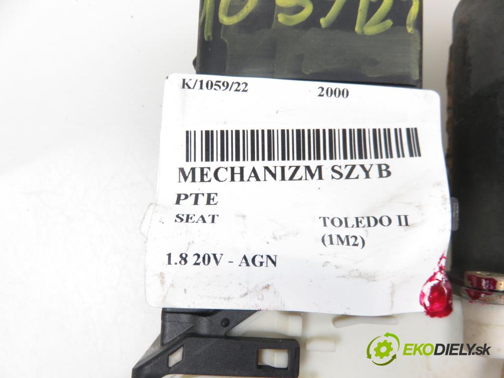SEAT TOLEDO II (1M2) SEDAN 2000 1781,00 Silniczki szyb 1781,00 Motorček sťahovania okien pravé zadné 1J4959812C
