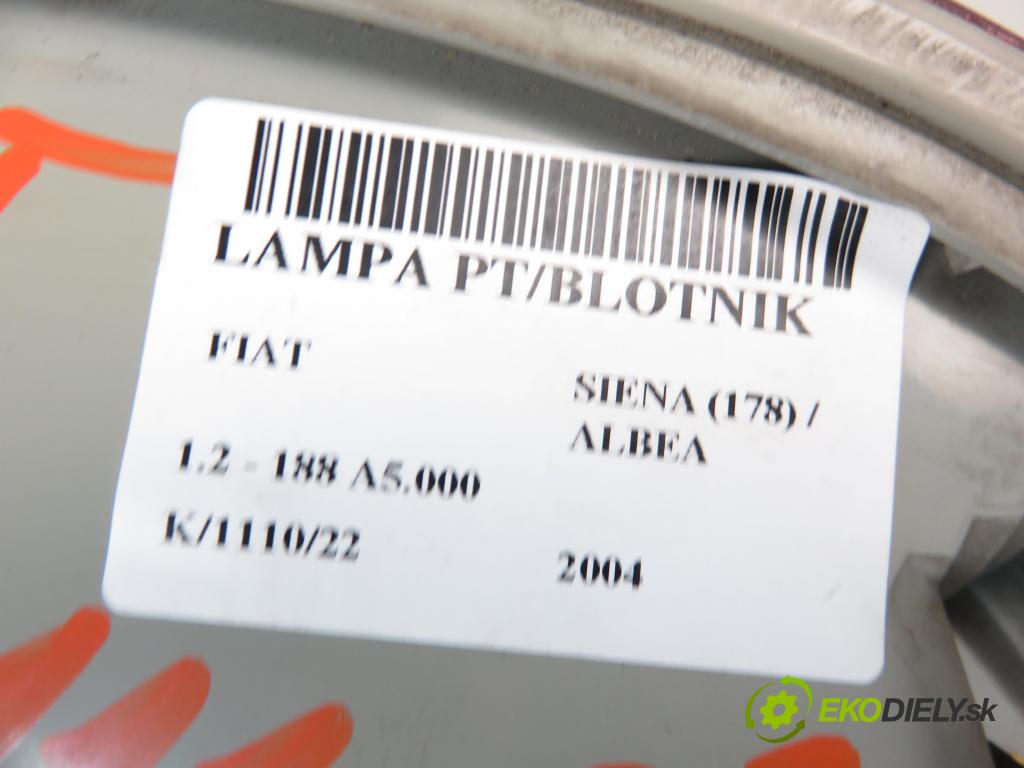 FIAT SIENA (178_) / ALBEA SEDAN 2004 1242,00 Lampy tylne 1242,00 Svetlo pravé zadné 041500999000;41500748;41500751