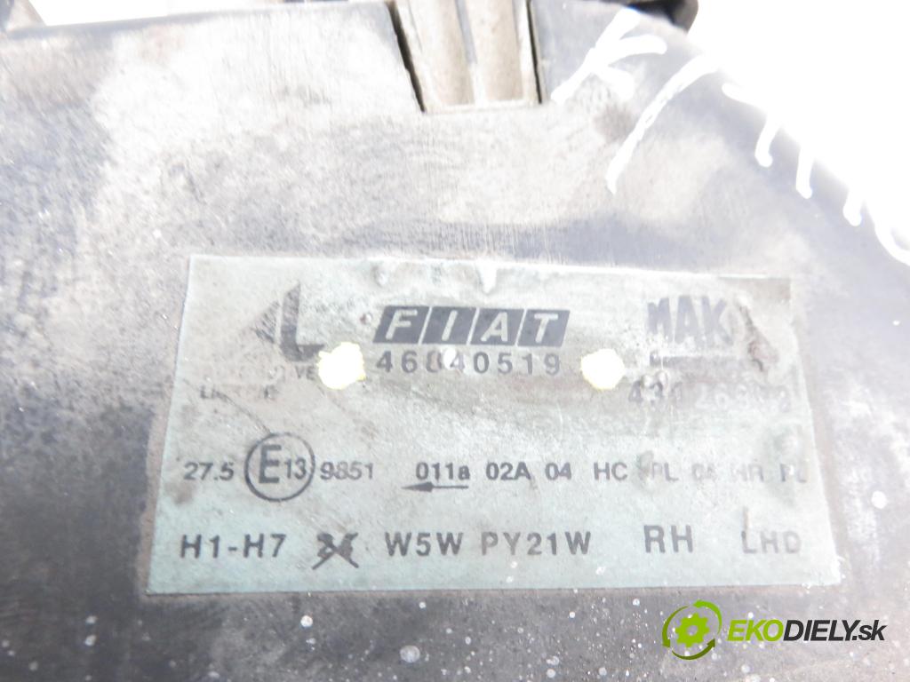 FIAT SIENA (178_) / ALBEA SEDAN 2004 1242,00 Lampy przednie 1242,00 Svetlo LP 46840519