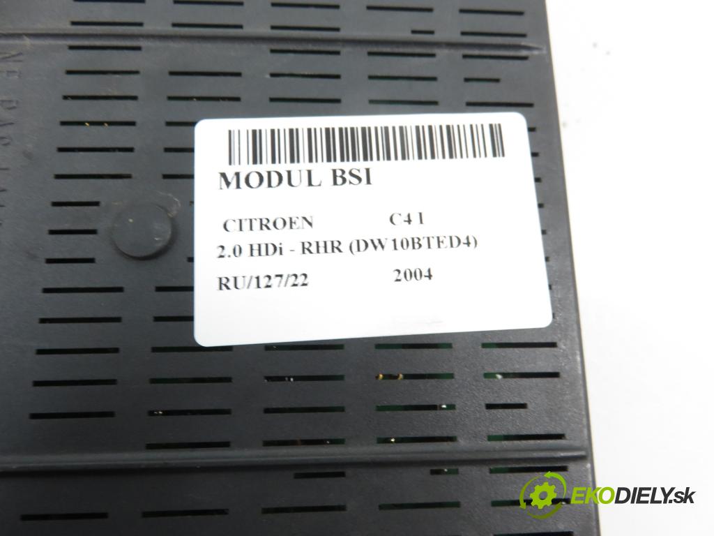CITROEN C4 I (LC_) HB 2004 1997,00 Skrzynki bezpieczników 1997,00 MODUL BSI 9656530580