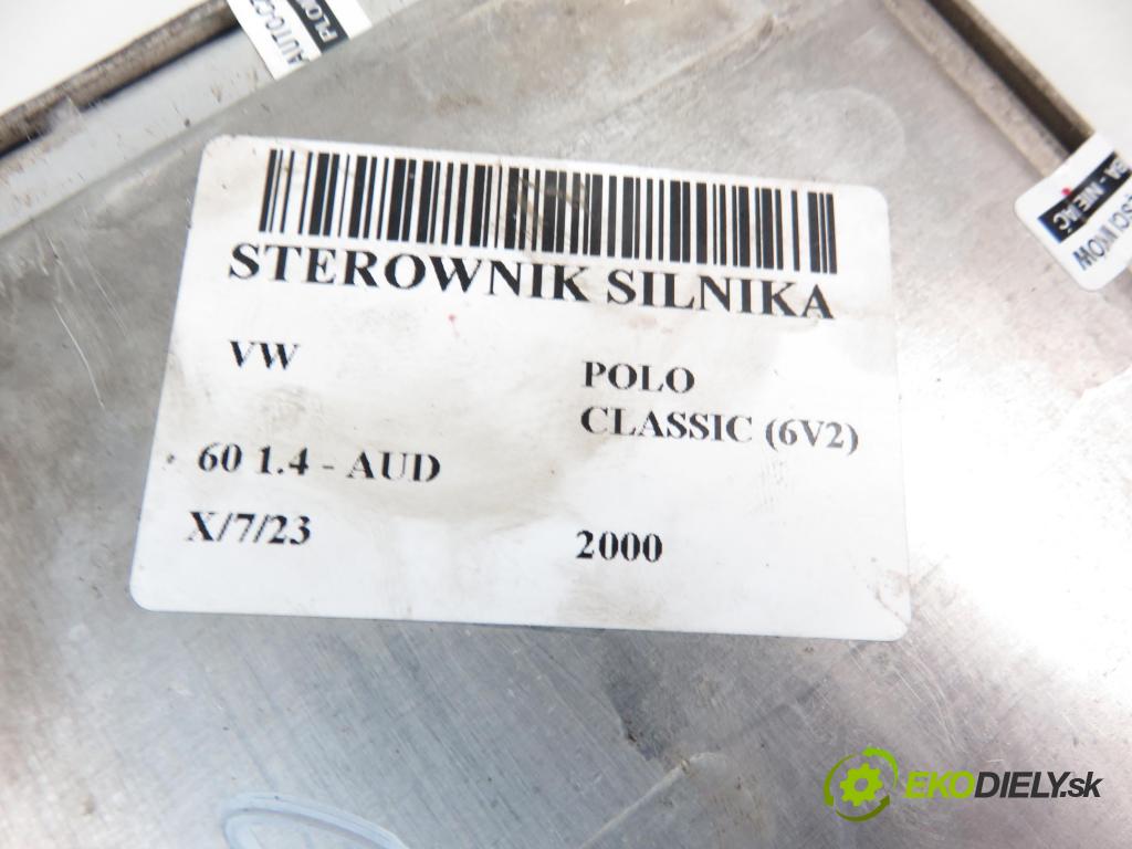 VW POLO CLASSIC (6V2) SEDAN 2000 1390,00 Sterowniki silnika 1390,00 Riadiaca jednotka Motor 0261206960;6K0906032H
