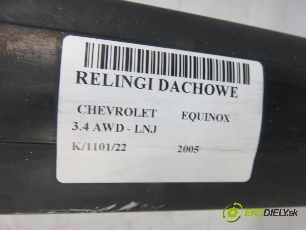 CHEVROLET EQUINOX SUV 2005 3350,00 Relingi dachowe 3350,00 zábradlí: STŘECHA