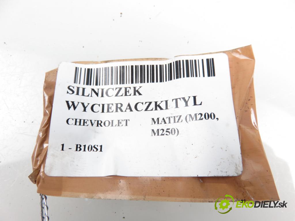 CHEVROLET MATIZ (M200, M250) HB 2007 995,00 Silniki wycieraczek 995,00 Motorček stierače ZADNÉ: 96896477