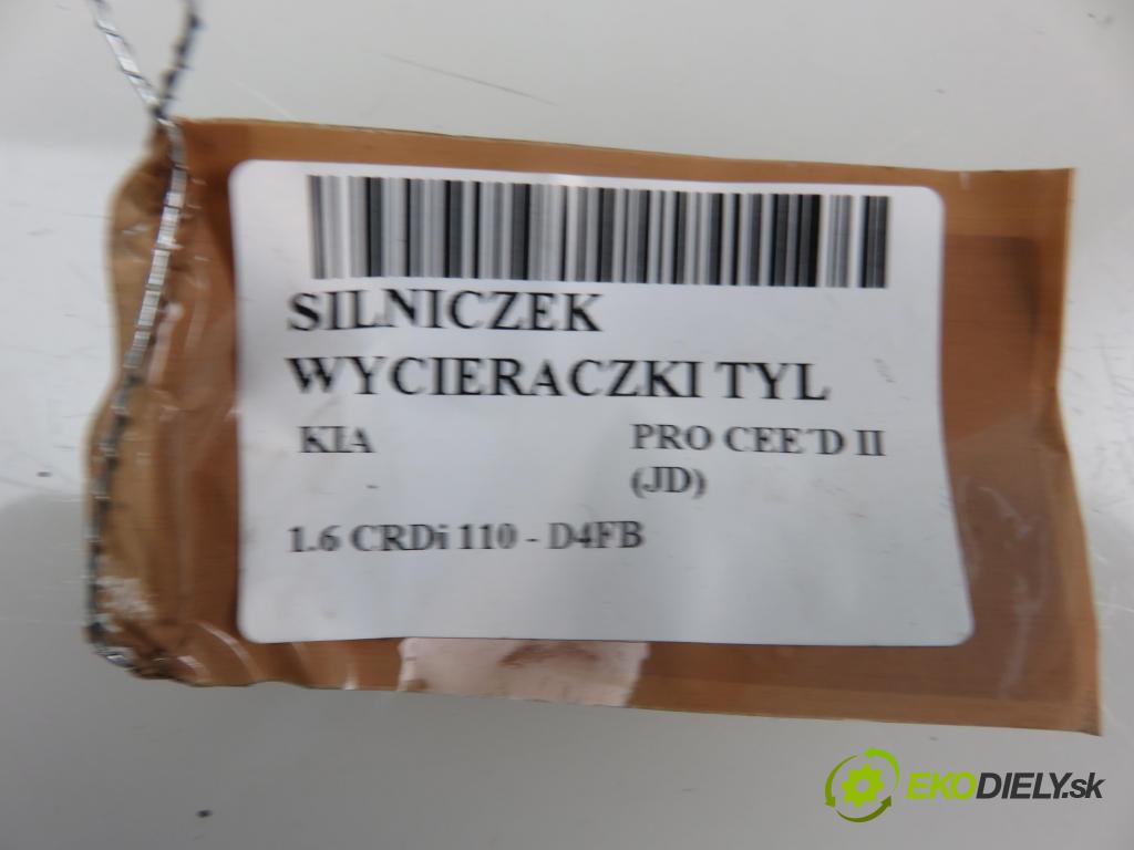KIA PRO CEE´D (JD) HB 2014 1582,00 Silniki wycieraczek 1582,00 Motorček stierače ZADNÉ: F00S2B2236;98700A2700
