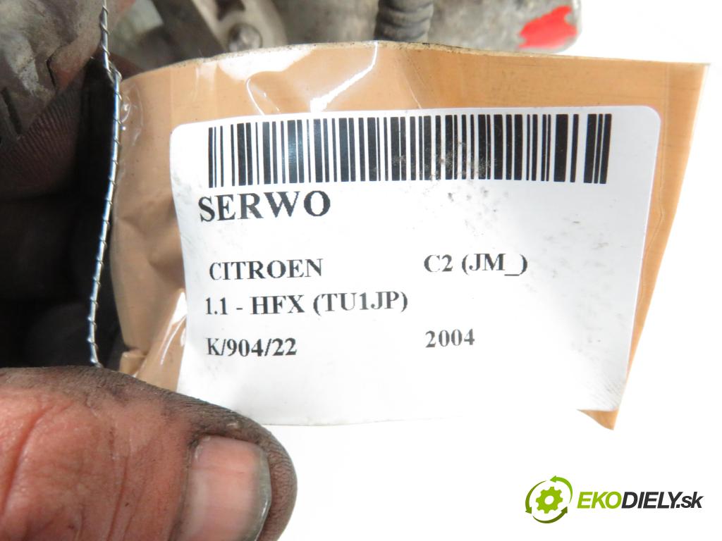 CITROEN C2 (JM_) HB 2004 1124,00 Serwa hamulca 1124,00 Posilovač  (Servočerpadlá, pumpy riadenia)