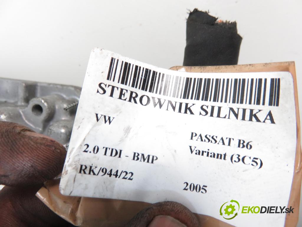 VW PASSAT B6 Variant (3C5) KOMBI 2005 1968,00 Sterowniki silnika 1968,00 Riadiaca jednotka Motor 03G906021AC;0281012719