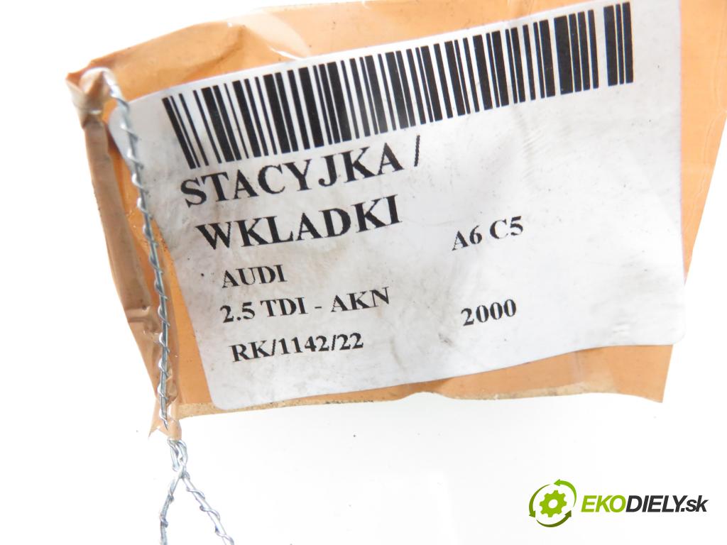 AUDI A6 (4B2, C5) SEDAN 2000 2496,00 Stacyjki 2496,00 spinačka 4B09058510 (Spínacie skrinky a kľúče)