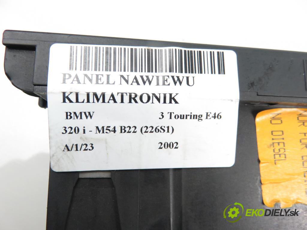 BMW 3 Touring (E46) KOMBI 2002 2171,00 Panele sterowania, przełączniki 2171,00 Panel kúrenia KLIMATRONIK 5HB00773821;6917004