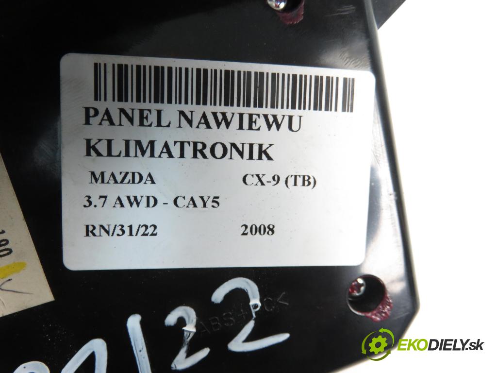 MAZDA CX-9 (TB) SUV 2008 3726,00 Panele sterowania, przełączniki 3726,00 Panel kúrenia KLIMATRONIK TD1161190