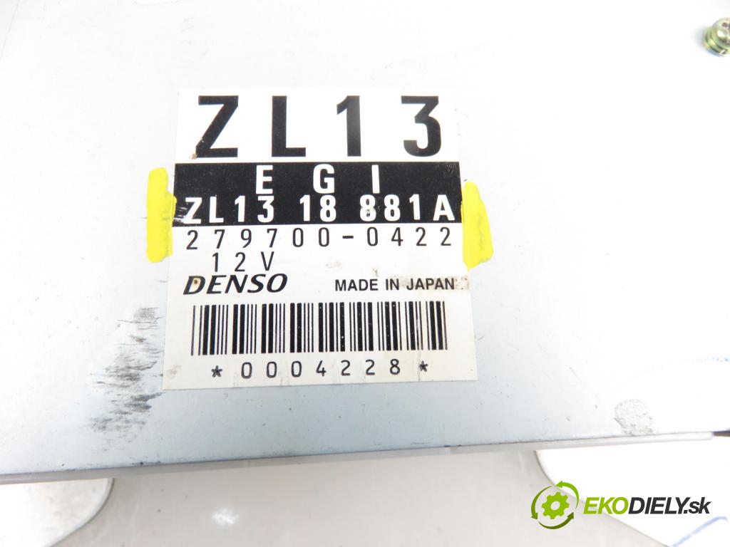 MAZDA 323 F VI (BJ) HB 2000 65,00 1.5 16V - ZL06 1498,00 Riadiaca jednotka Motor ZL1318881A