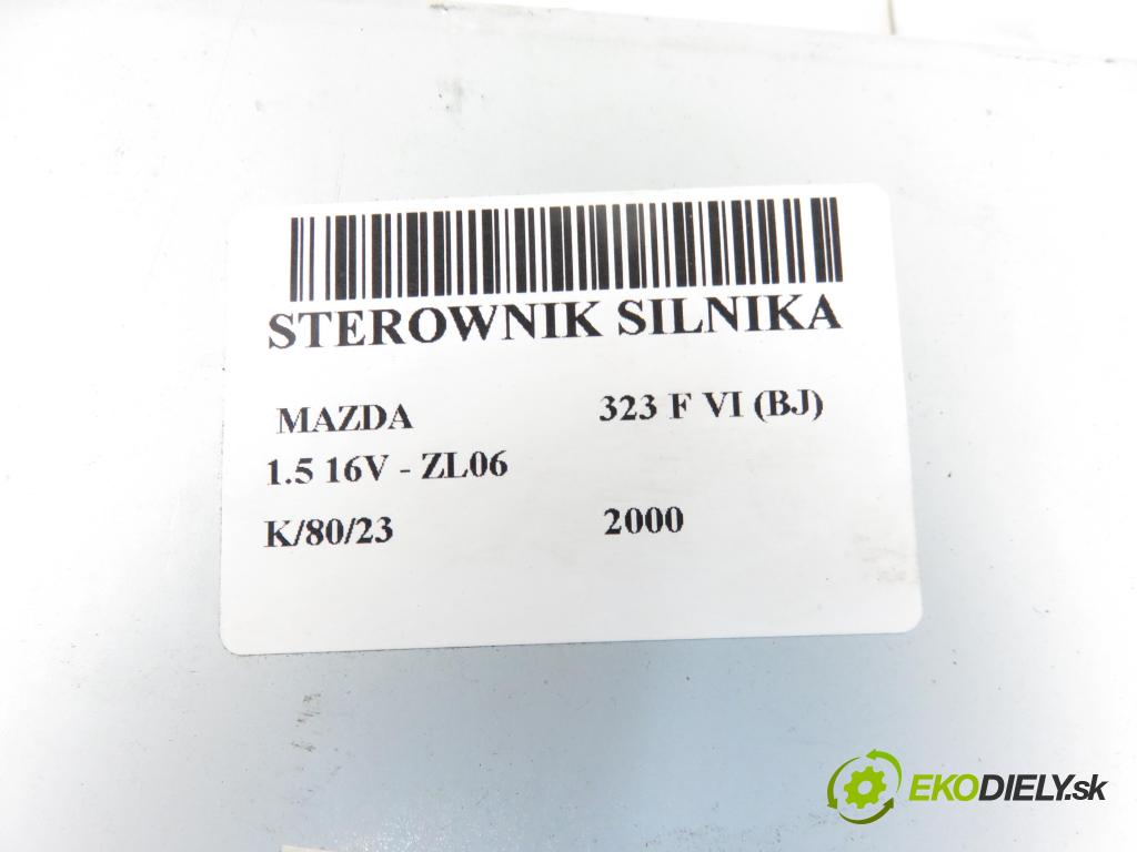 MAZDA 323 F VI (BJ) HB 2000 65,00 1.5 16V - ZL06 1498,00 Riadiaca jednotka Motor ZL1318881A