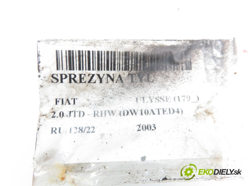FIAT ULYSSE (179_) MINIVAN 2003 1997,00 Sprężyny zawieszenia 1997,00 Pružina ZADNÉ: