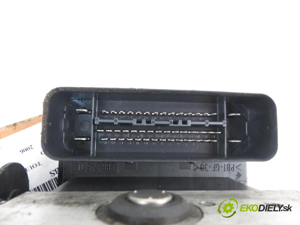 VW TOURAN (1T1, 1T2) MINIVAN 2006 1968,00 Sterowniki ABS 1968,00 Pumpa ABS 1K0614517H;10020601064;1K0907379K (Pumpy ABS)