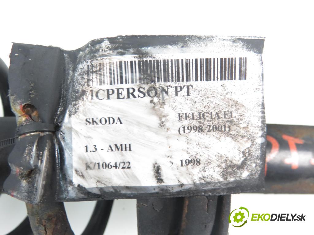 SKODA FELICIA II (6U1) HB 1998 1289,00 Amortyzatory 1289,00 MCPERSON pravé zadné 20341073