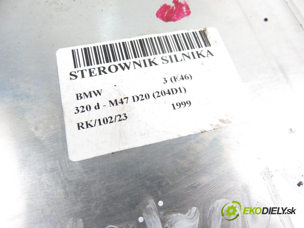 BMW 3 (E46) SEDAN 1999 1951,00 Sterowniki silnika 1951,00 Riadiaca jednotka Motor 0281001445;2249970