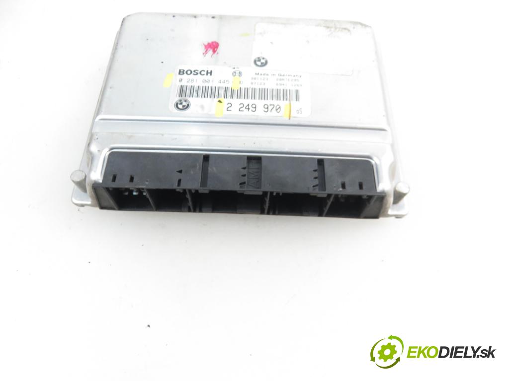 BMW 3 (E46) SEDAN 1999 1951,00 Sterowniki silnika 1951,00 Riadiaca jednotka Motor 0281001445;2249970