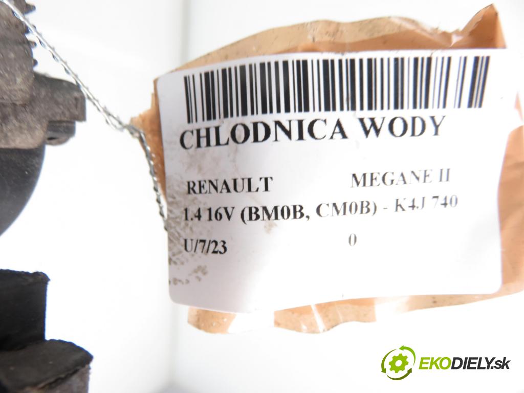 RENAULT MEGANE II (BM0/1_, CM0/1_) HB 2004 1390,00 Chłodnice wody 1390,00 chladič vody 8200357536