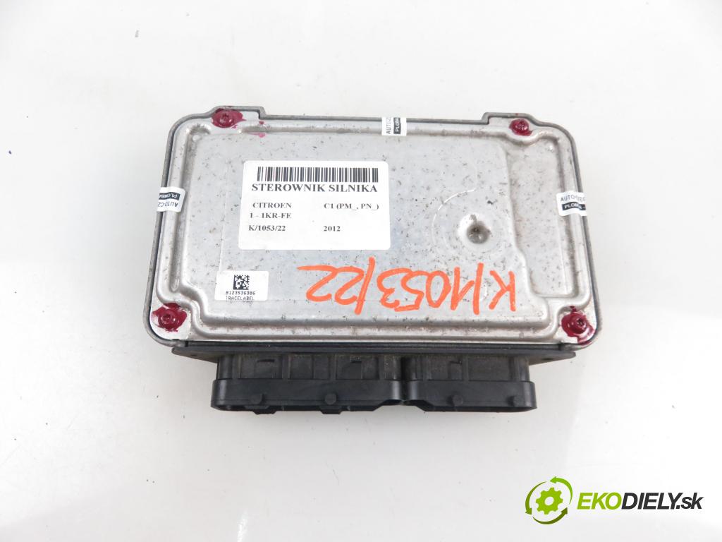CITROEN C1 (PM_, PN_) HB 2012 998,00 Sterowniki silnika 998,00 Riadiaca jednotka Motor 0261S04462; 896610H060
