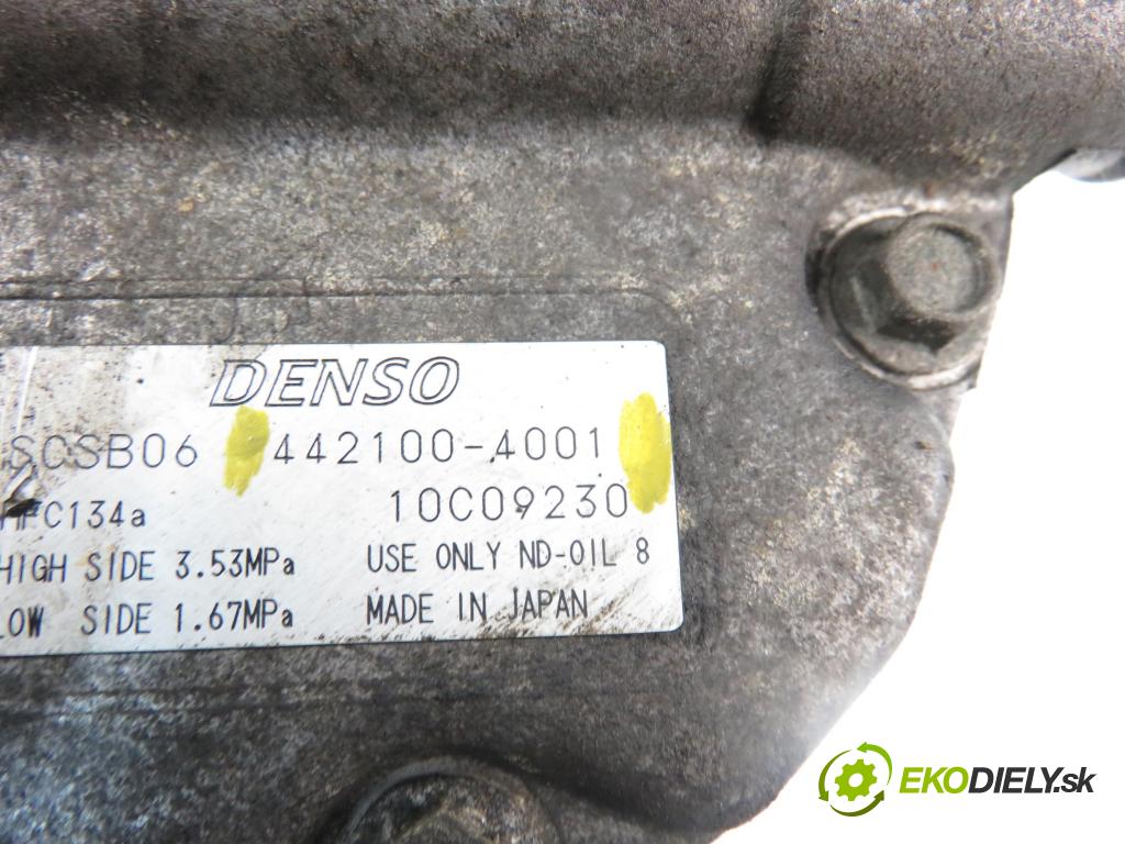 FIAT STILO (192_) HB 2002 1242,00 Kompresory klimatyzacji 1242,00 KOMPRESOR: klimatizace 4421004001 (Kompresory)