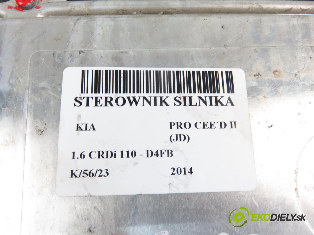 KIA PRO CEE´D (JD) HB 2014 1582,00 Sterowniki silnika 1582,00 Riadiaca jednotka Motor 0281031491; 391112A964