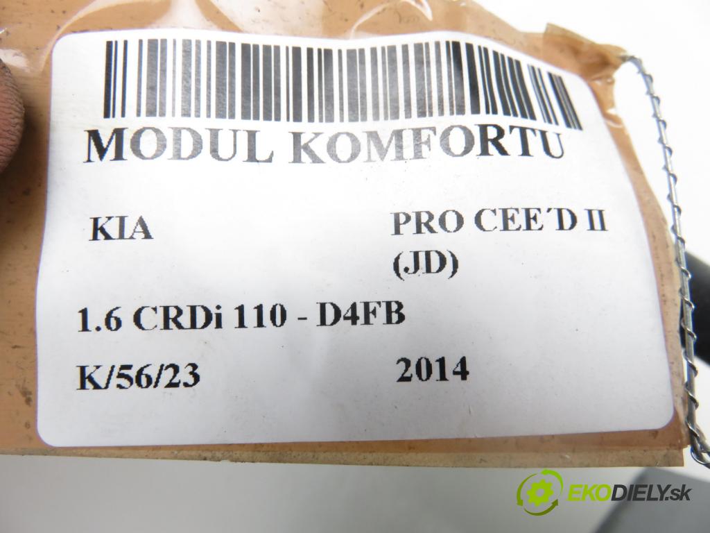 KIA PRO CEE´D (JD) HB 2014 1582,00 Moduły komfortu 1582,00 MODUL komfortu 116RA000385; 95400A2042