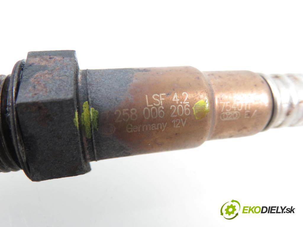 FIAT STILO (192_) HB 2002 1242,00 Sondy lambda 1242,00 sonda lambda 0258006206 (Lambda sondy)