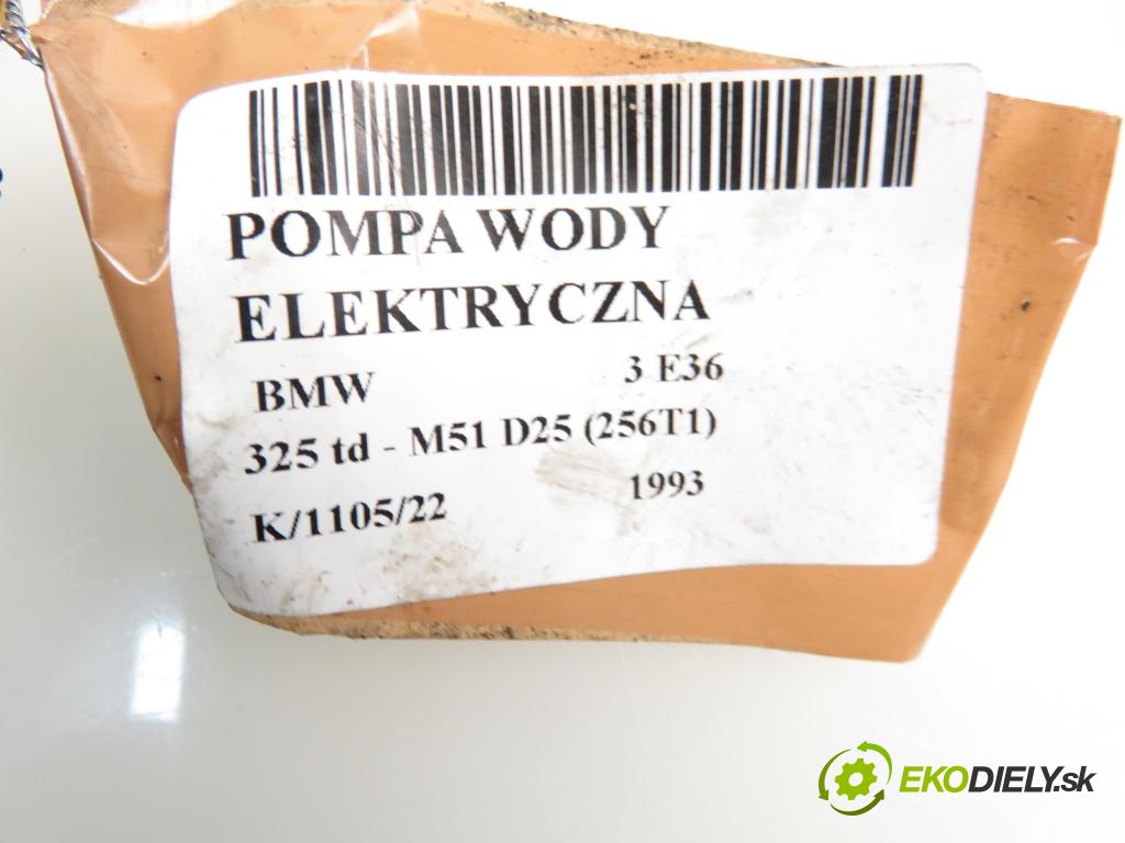BMW 3 (E36) SEDAN 1993 2497,00 Zawory nagrzewnic 2497,00 VENTIL kúrenia 8391418