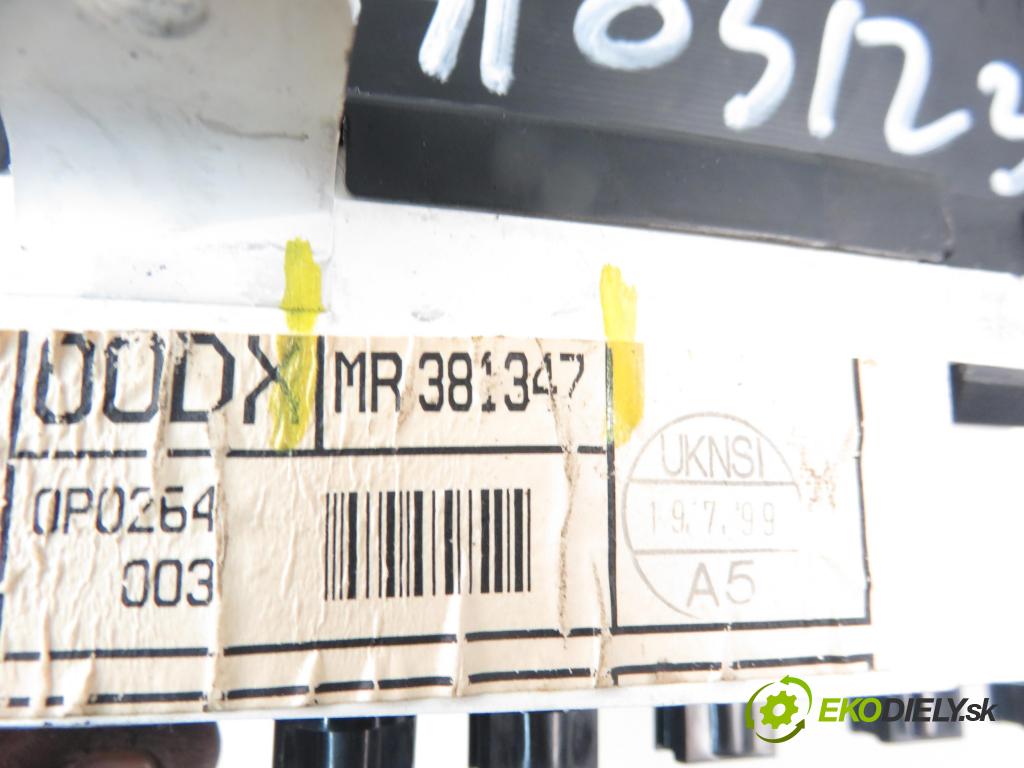 MITSUBISHI CARISMA (DA_) LIFTBACK 1999 90,00 1.8 GDI (DA2A) - 4G93 (GDI) 1834,00 Prístrojovka elektrický MR381347