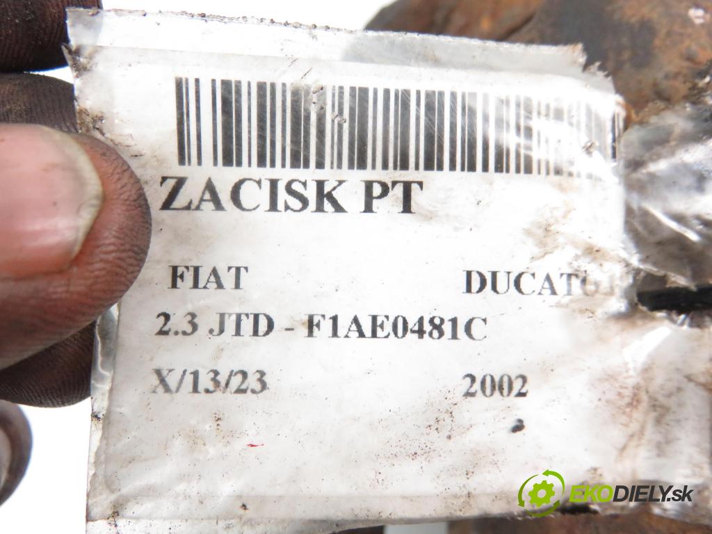FIAT DUCATO Skrzynia (244_) FURGON 2002 2286,00 Zaciski 2286,00 Brzdič strmeň pravé zadné 