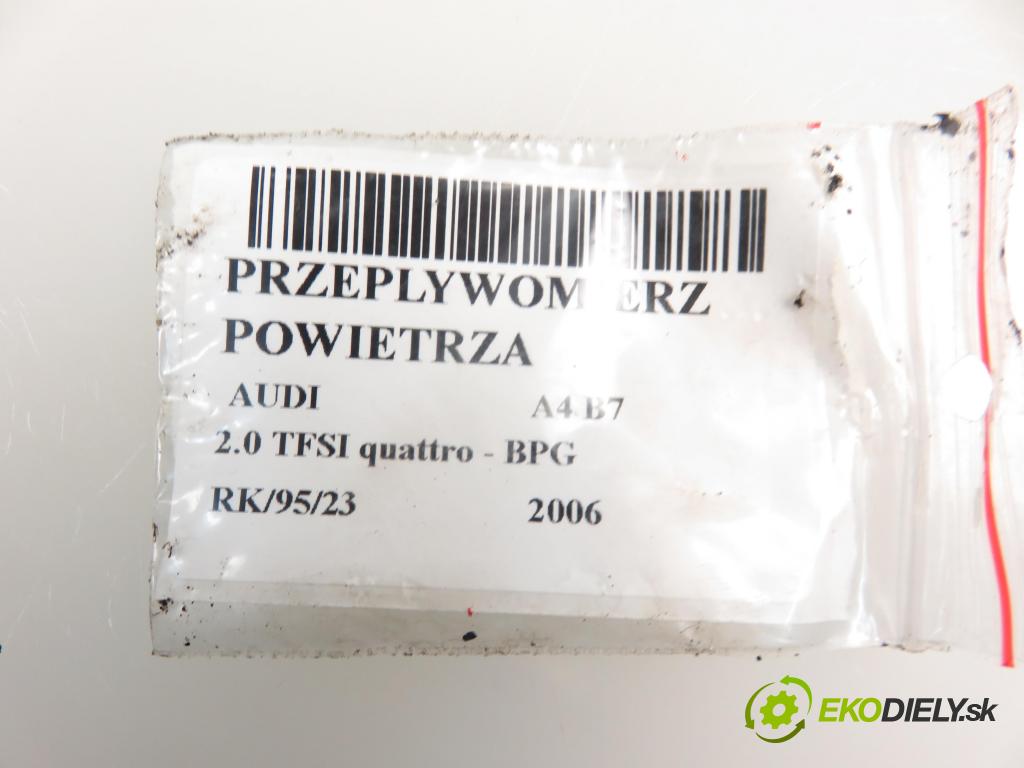 AUDI A4 (8EC, B7) SEDAN 2006 1984,00 Przepływomierze 1984,00 váha vzduchu vzduchu 06F906461A