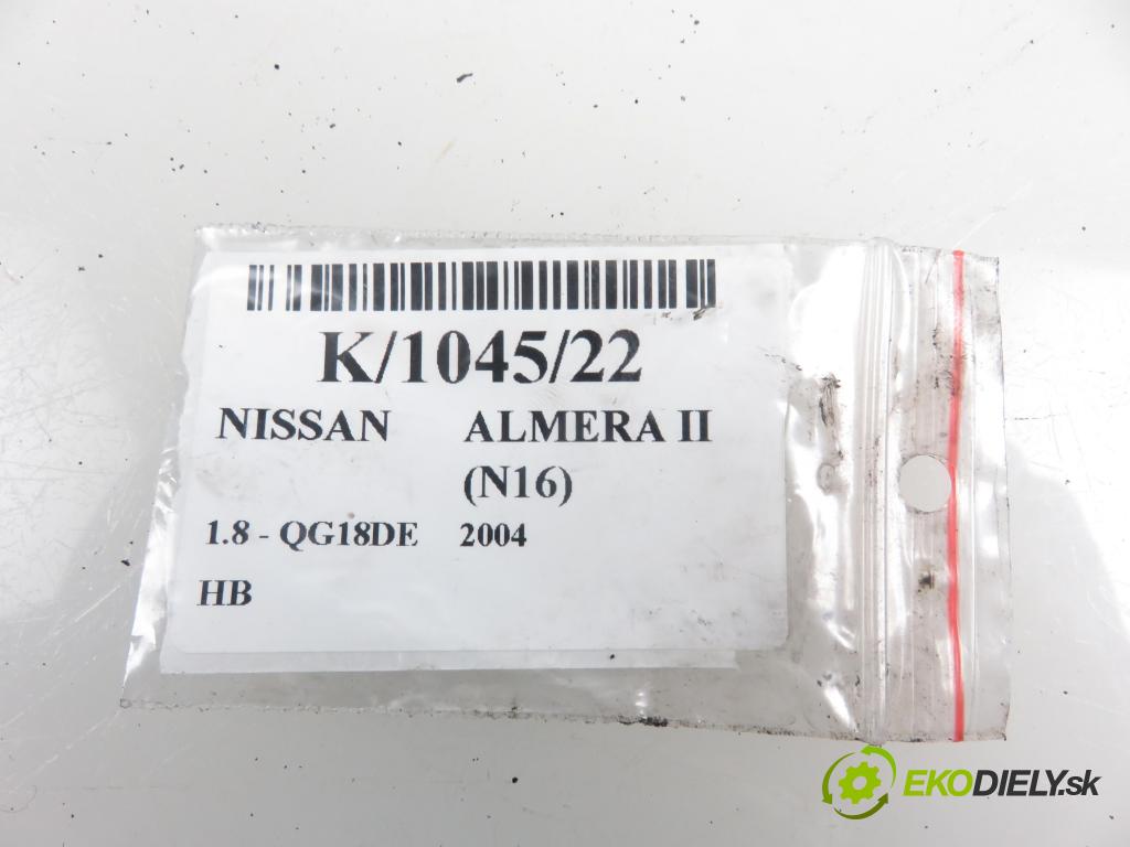 NISSAN ALMERA II (N16) HB 2004 1769,00 Koła dwumasowe i zamachowe 1769,00 Koleso zotrvačník 322033010; 123119F600