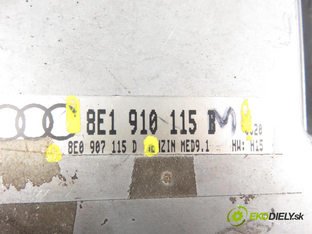 AUDI A4 (8EC, B7) SEDAN 2006 1984,00 Sterowniki silnika 1984,00 Riadiaca jednotka Motor 8E1910115M; 8E0907115D