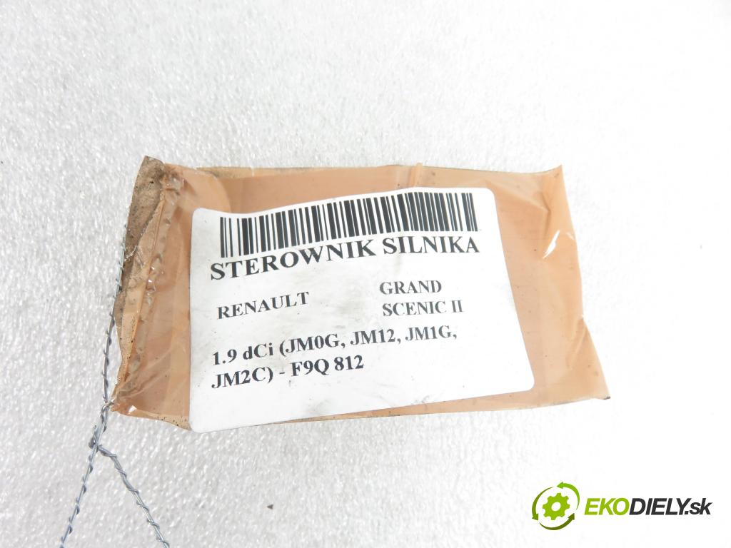 RENAULT SCENIC II (JM0/1_) VAN 2003 1870,00 Sterowniki silnika 1870,00 Riadiaca jednotka Motor 0281011275; 6200305678