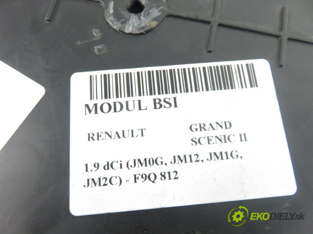 RENAULT SCENIC II (JM0/1_) VAN 2003 1870,00 Skrzynki bezpieczników 1870,00 MODUL BSI 8200525389