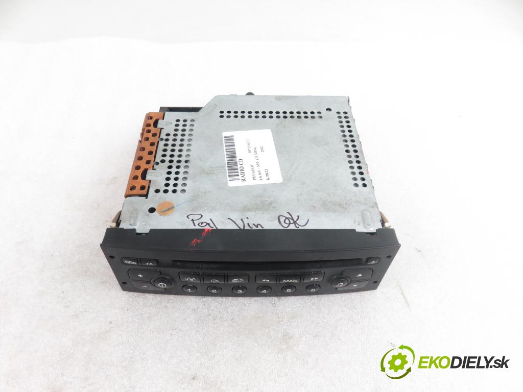 PEUGEOT 307 (3A/C) HB 2002 1587,00 Radioodtwarzacze 1587,00 RADIO CD 96488013