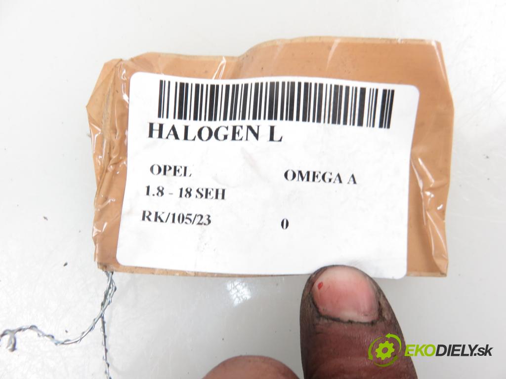 OPEL OMEGA A (16_, 17_, 19_) SEDAN 1991 1796,00 Lampy przeciwmgielne 1796,00 hmlové svetlo, hmlovka L 