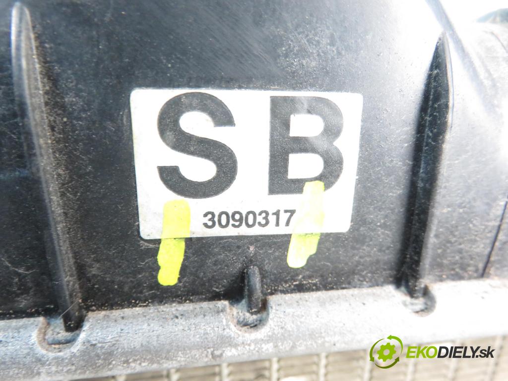 OPEL OMEGA A (16_, 17_, 19_) SEDAN 1991 1796,00 Chłodnice wody 1796,00 chladič vody 3090317